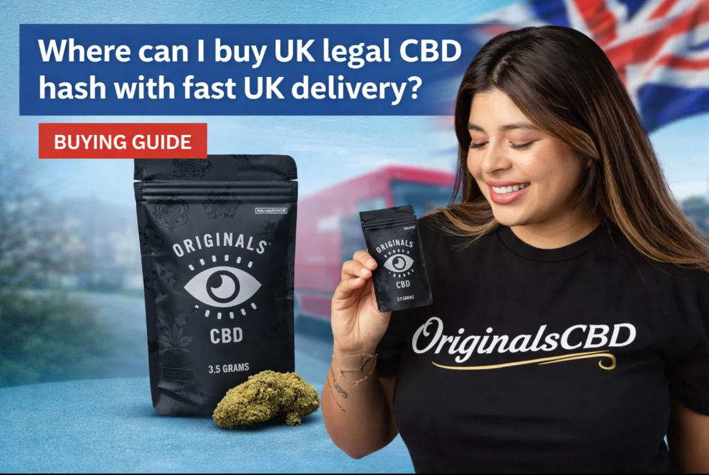 Where can I buy UK legal CBD hash with fast UK delivery?