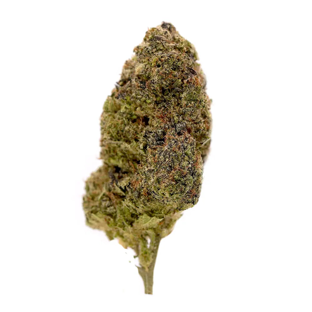 Frosty, fresh, and smooth Snowflake hemp flower delivering a calming and refreshing CBD experience.