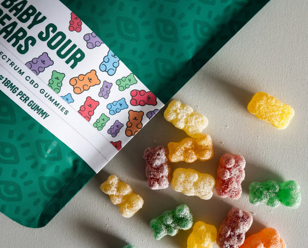 Baby Sour Bears CBD Gummies
