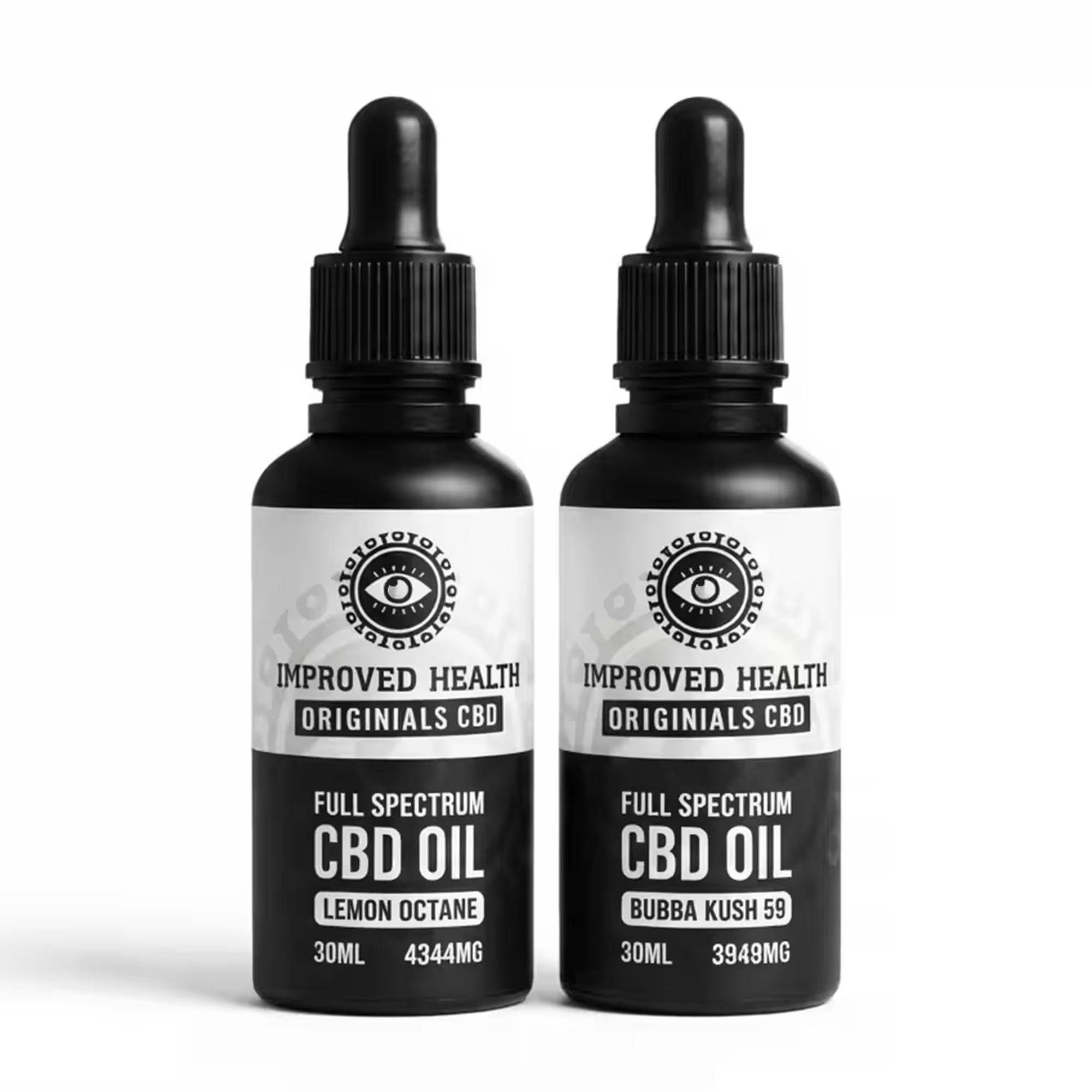 Lemon Octane x Bubba Kush 59 CBD Oil Bundle