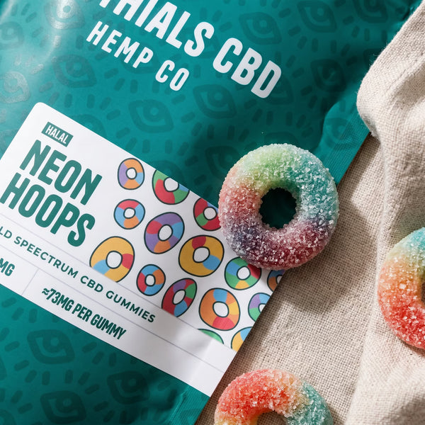 Neon Hoops CBD Gummies