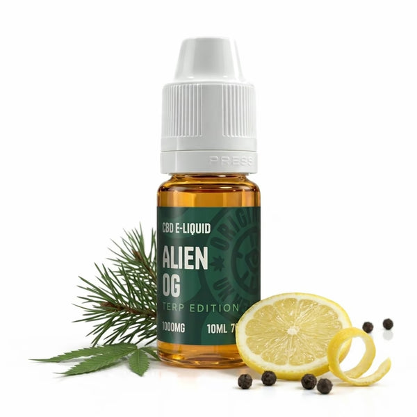 ALIEN OG CBD VAPE JUICE