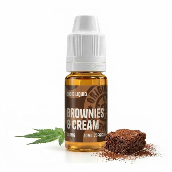 CHOCOLATE BROWNIE AND CREAM CBD VAPE JUICE