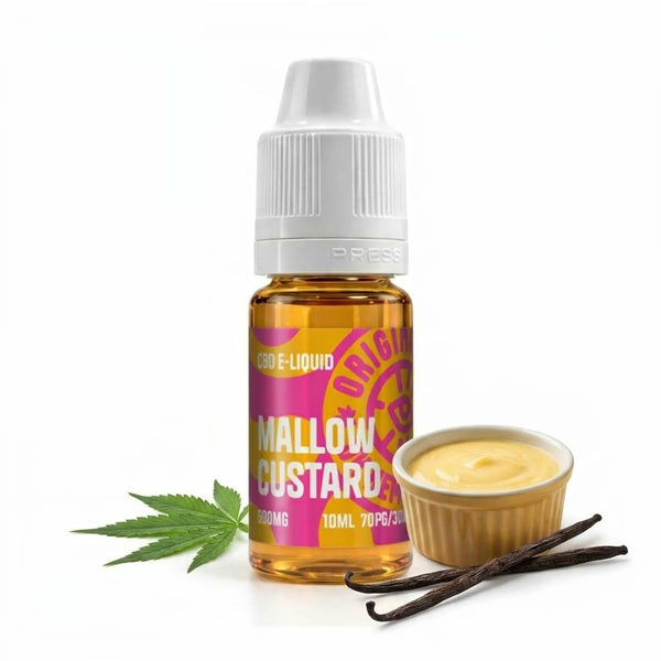 MALLOW CUSTARD CBD VAPE JUICE