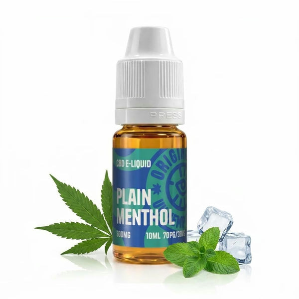 PLAIN MENTHOL CBD VAPE JUICE