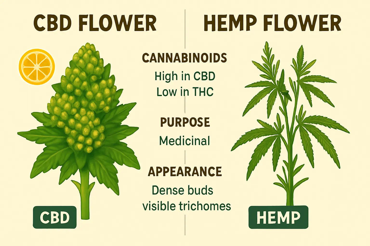 CBD Flower vs. Hemp Flower: Are They the Same?