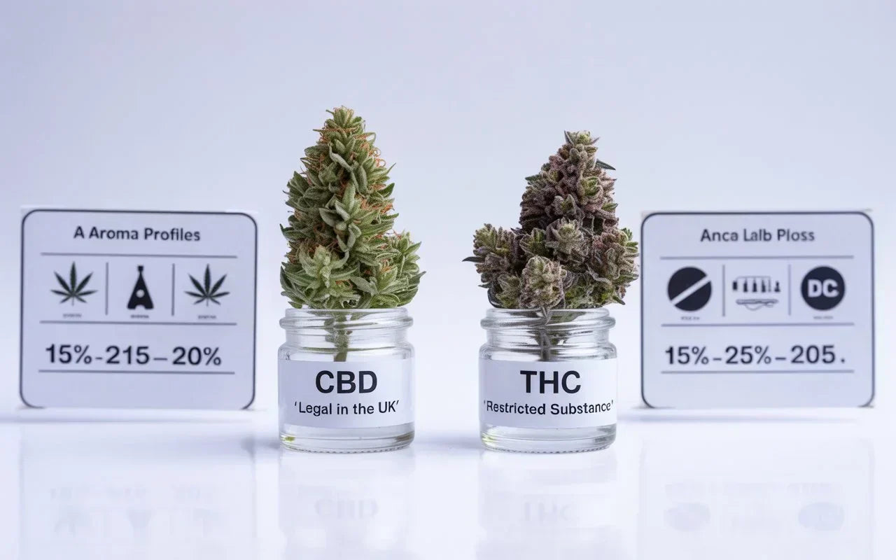 How to Tell the Difference Between CBD and THC Flower: A Complete Guide