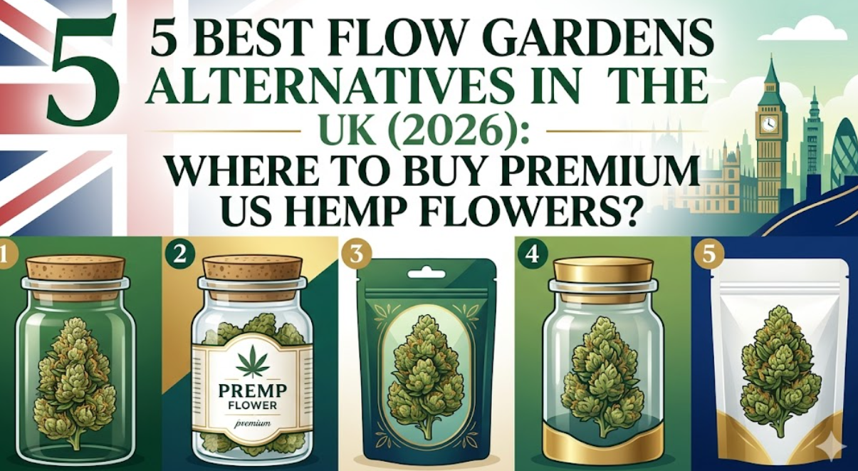 5 Best Flow Gardens Alternatives in the UK (2026): Where to Buy Premium US Hemp Flowers?