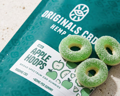 Green Apple Hoops CBD Gummies