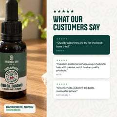 BLACK CHERRY FULL SPECTRUM CBD OIL