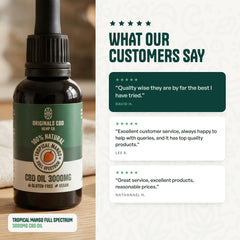 TROPICAL MANGO FULL SPECTRUM CBD OIL