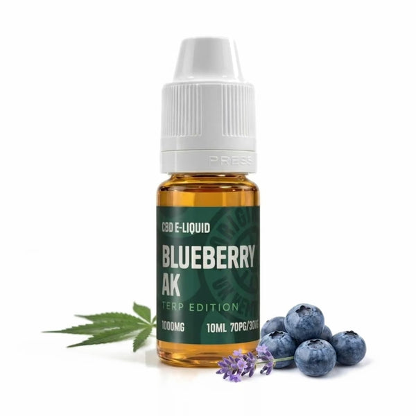 BLUEBERRY AK CBD VAPE JUICE