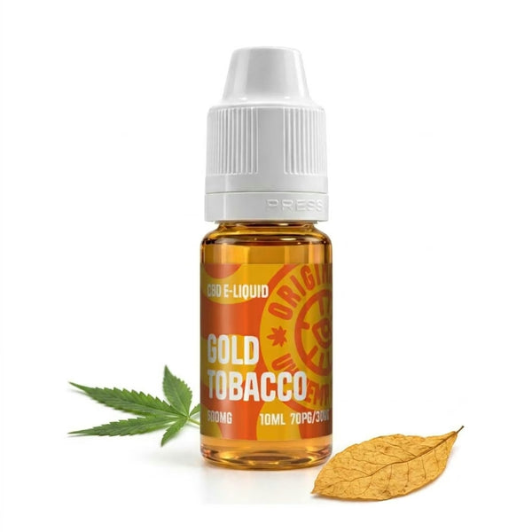GOLD TOBACCO CBD VAPE JUICE