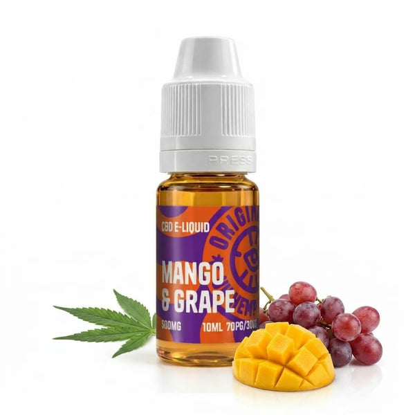MANGO AND GRAPE CBD VAPE JUICE