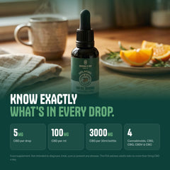 ORANGE BLOSSOM FULL SPECTRUM CBD OIL
