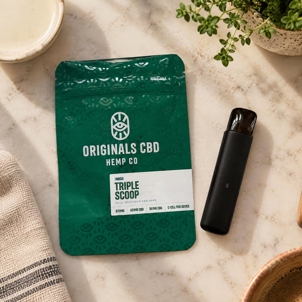 TRIPLE SCOOP CBD VAPE